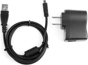 USB AC/DC Power Adapter Charger Cord For Olympus TG-620 TG-610 SH-1 SH-2 Camera