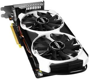 MSI Armor 2X GTX 960 4GB OC Dual Fan HDCP Ready SLI Support white tiger(GTX 960 4GD5T OC)