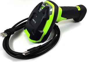 ZEBRA LI3608-SR Scanner-LI3608-SR00003VZCN- Corded Barcode Scanner, 1D Imager, Rugged, SCANNER ONLY, Handheld, Vibration Motor, Standard Range, Green