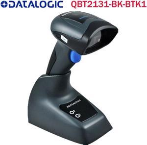 Datalogic QuickScan QBT2131-BK-BTK1 - Cordless Barcode scanner, 1D Linear Imager, General Purpose, Handheld, Bluetooth, Black,with Base Station and USB Cable