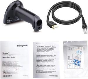 Honeywell Hyperion 1300G Handheld USB Barcode Scanner 1300G-2USB with USB Cable