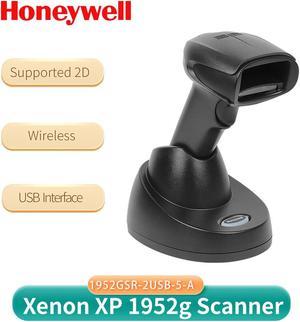 Honeywell Xenon 1952GSR-2USB-5-A Bar Code Scanner 2D Wireless Handheld QR Code Reader with Base and USB Cable