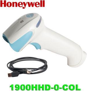 Honeywell 2D Bar Code Scanner Xenon 1900HHD-0-COL Wired Handheld Code Reader USB Cable Kit