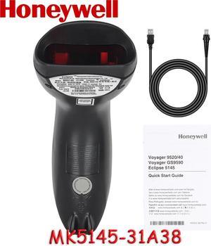 Honeywell Metrologic MK5145-31A38 1D Eclipse Laser Handheld Barcode Scanner Reader with USB Cable Kit