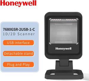 Honeywell 2D Desktop Barcode Scanner Genesis XP 7680GSR-2USB-1-C Hands-Free Code Reader with USB Cable