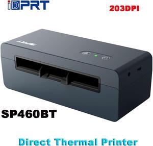 iDPRT Wireless Label Printer SP460BT Bluetooth USB Direct Thermal Printer 1D/2D Barcode 4IPS 203DPI