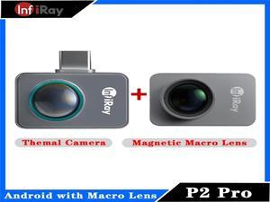 InfiRay P2 Pro Thermal Imager PCB Circuit Industrial Heating Test Night Vision 256X192 For Android Phone Type-C ,Not compatible with iphone 15