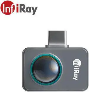 InfiRay P2 Pro Thermal Imager PCB Circuit Industrial Heating Test Night Vision 256X192 For  iphone Phone Type-C ,Compatible with iphone 15, cell phone not included