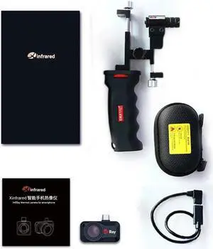 InfiRay T3 Thermal Imager Camera for Mobile Phone Android Infrared Camera Type-C Android with Handle and Laser