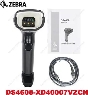 DS4608-XD40007VZCN USB Barcode Scanner Fixed Mount Handheld Code Reader 1D 2D Imager