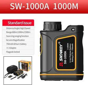 Sndway 1000M Range Finder Telemeters Golf Rangefinder Distance Meter High Speed