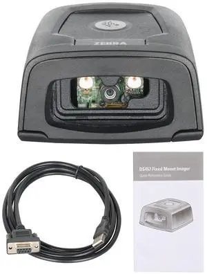 Ze ,bra DS457-DL20104ZZWW Fixed Mount 1D 2D Barco ,de Scann ,er USB  Cable Kit
