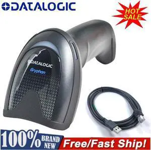 Datalogic Gryphon GD4590-BK Handheld 2D/1D Barcode Scanner with USB Cable