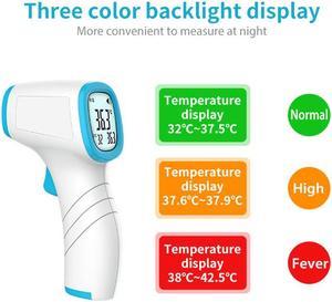 NEO Large LCD Digital Infrared Thermometer Non-contact Forehead Baby Temperature Gun