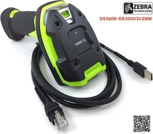 DS3608-ER20003VZWW Barcode Scanner 2D Ultra-Rugged Handheld Bar Code Reader USB Cable Kit