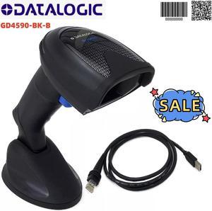 2D Barcode Scanner Gryphon GD4590-BK-B All-in-One with USB Cable and Base