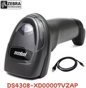 QR Code Reader DS4308-XD00007VZAP 2D Handheld Barcode Scanner with USB Cable