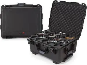Nanuk 950 Case - foam insert for 15 individual handguns SOCOM Black