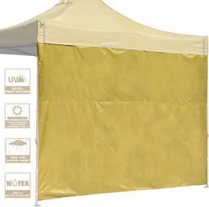 InstaHibit Universal Sidewall UV50+ Fit 10x10 Ft Pop up Canopy 1 Piece Party