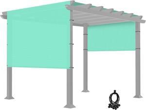 8x16 Ft Universal Pergola Canopy Replacement Cover Sun Shade Rod Pocket Patio