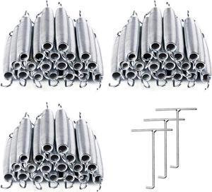 Yescom 7" Trampoline Springs Heavy Duty Replacement Springs Trampoline Accessories Trampoline Parts (Pack of 60) Yescom 7" Trampoline Springs Heavy Duty Replacement Springs Trampoline Accessories Trampoline Parts (Pack of 60)