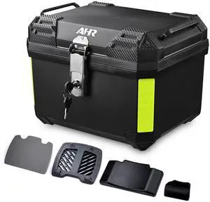 AHR 45L Universal Motorcycle Tour Tail Box Scooter Trunk Storage Safety Lock