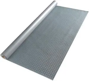 Yescom Garage Floor Mat Roll Diamond Protect Cover Non Slip PVC 3mm Thick 19.5x6.5 Ft