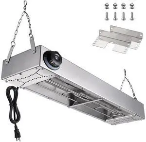 WeChef Commercial Food Warmer 24" 900W Electric Strip Heater Portable Stainless Steel Fry Heating Lamp for Fry Dishes