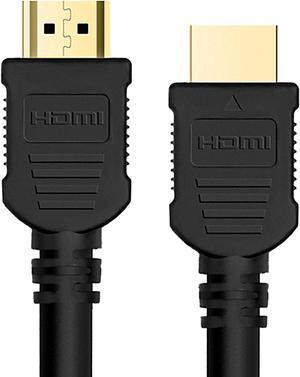 4K HDMI Cable 2.0 25FT 1 Pack HDMI Cord 3D High Speed For BLURAY DVD PS3 HDTV XBOX LCD TV LAPTOP PC Multipack Lot Black 1 Pack 25 ft.