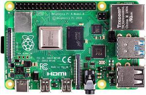 Raspberry Pi 4 Model B Quad Core 64 Bit WiFi Bluetooth (4GB)