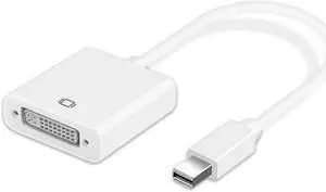 Mini DisplayPort to DVI adapter cable for Notebook