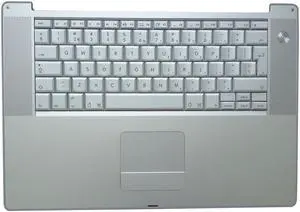 613-4697-C -B Laptop Keyboard Trackpad for 15" PowerbookG4 A1046 M8980LL M8981LL A1095 M9421LL M9422LL M9676LL
