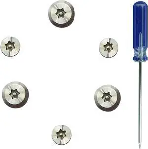 New 923-00155 923-00157 Screw Antenna Plate Tamper Proof Torx T6 Screwsdriver for Mini 2014 A1347 MGEM2 MGEN2 MGEQ2 or 2018 A1993 MRTR2 MRTT2 MYAL2 MGNR3