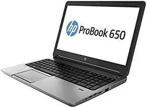 HP ProBook 650 G1 Laptop 15.6", Intel Core i5, 8GB RAM, 500GB HDD, Webcam, Win 10 Home (Renewed)