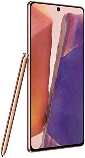 Samsung Electronics Galaxy Note 20 5G Factory Unlocked Android Cell Phone, US Version, 128GB of Storage, Mobile Gaming Smartphone, Long-Lasting Battery, Mystic Bronze, SM-N981UZNAXAA