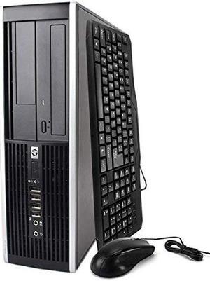 HP Elite 8200 SFF Desktop PC - Intel Core i5-2400 3.1GHz 4GB 250GB DVDRW Windows 10 Pro (Renewed) - OEM