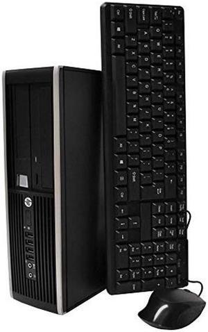 HP Elite 8200 SFF Desktop PC - Intel Core i5-2400 3.1GHz 8GB 250GB DVDRW Windows 10 Pro (Renewed) - OEM
