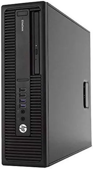 HP EliteDesk 800 G2 SFF Desktop PC: Intel Core i5-6500 Quad-Core 3.2GHz | 500GB HDD | 8GB RAM | Windows 10 Professional (Renewed) - OEM