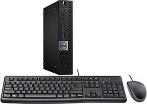 Dell Optiplex 7050 Micro Desktop, Intel i7, 32GB RAM, 256GB SSD, WiFi, Keyboard and Mouse, Windows 10 Pro (Renewed) - OEM
