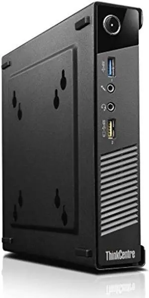 Lenovo ThinkCentre M73 Tiny Desktop (Intel i5-4590T Quad-Core 2GHZ, 8GB, 320GB, Wifi Windows 10 Professional Black (Renewed) - OEM