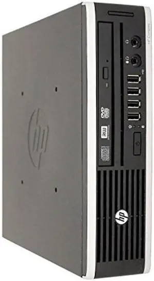 HP Elite 8300 USFF Desktop PC - Intel Core i5-3470S 2.9GHz 8GB 128GB SSD DVDRW Windows 10 Professional (Renewed)