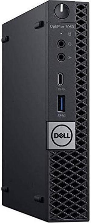 Dell Optiplex 7060 Micro Tower | Intel Core i5-8600T 6 Core | 16GB DDR4 | 256GB PCIe M.2 NVMe SSD 1TB HDD | Windows 10 Pro (Renewed)