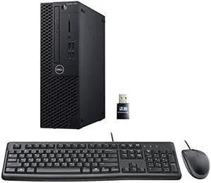 Dell Optiplex 3060 SFF Desktop PC, Intel i5-8500 3.0GHz 6 Core, 16GB DDR4, 500GB SSD, WiFi, Win 10 Pro, Keyboard, Mouse (Renewed)