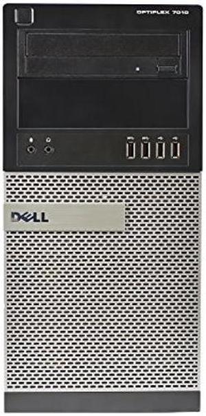Dell 7010 Tower, Core i7-3770 3.4GHz, 8GB RAM, 500GB Hard Drive, DVDRW, Windows 10 Pro 64bit (Renewed)
