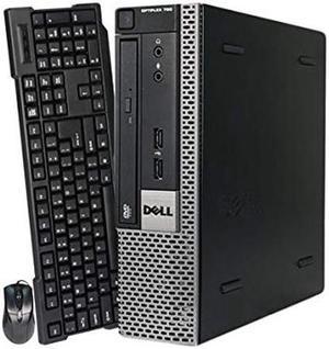 Dell OptiPlex 790 USFF/Core i7-2600S 2.8 GHz/8GB DDR3/250GB HDD/DVD-RW/Windows 10 PRO 64 BIT (Renewed)