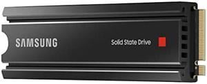 Samsung Electronics 980 PRO SSD with Heatsink 1TB PCIe Gen 4 NVMe M.2 Internal Solid State Hard Drive, Heat Control, Max Speed, PS5 Compatible, MZ-V8P1T0CW