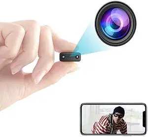 Rettru XD-WiFi Smallest Surveillance Camera Wi-Fi HD 1080P with Night Vision,Motion Detection,Cloud Storage,Remote Viewing,Compatible with Android/iOS Phone APP,Window/MAC PC