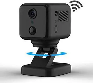 Security Mini Small Camera - Wireless WiFi Mini Security Camera, Mini Camera, 1080P HD Mini Nanny Cams Wireless, Indoor Security Camera, Smallest WiFi Camera with Night Vision and Motion Detection