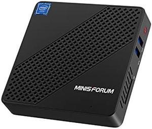 Mini PC Celeron N4020(up to 2.8GHz), DDR4 4GB/64GB eMMC Mini PC Fanless UHD 4k@60Hz, Mini Computer Support HDMI&VGA, USB3.0, 2.4/5.8G Wi-Fi, DIY NGFF 2242 SSD