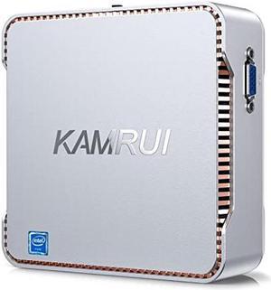 Mini PC Windows 11 Pro, 8GB DDR4 128GB SSD Intel Celeron J4125 (up to 2.7GHz) Mini Desktop Computer, Support Triple Display (2X HDMI +VGA), Dual Band WiFi, Gigabit Ethernet, BT 4.2 Micro Computer
